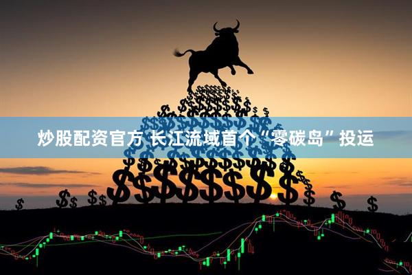 炒股配资官方 长江流域首个“零碳岛”投运