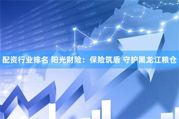 配资行业排名 阳光财险：保险筑盾 守护黑龙江粮仓